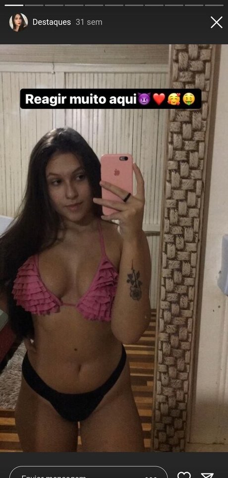 Foto desnuda filtrada de OnlyFans de Gabriela Sanches