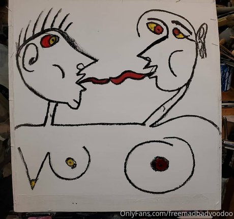 Foto desnuda filtrada de OnlyFans de Freemadbadvoodoo