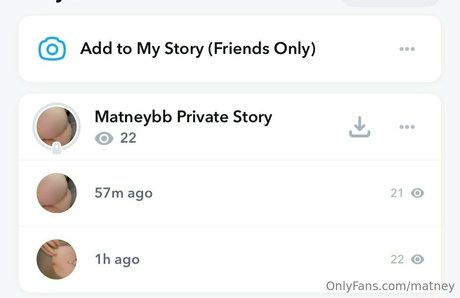 Foto desnuda filtrada de OnlyFans de Matney