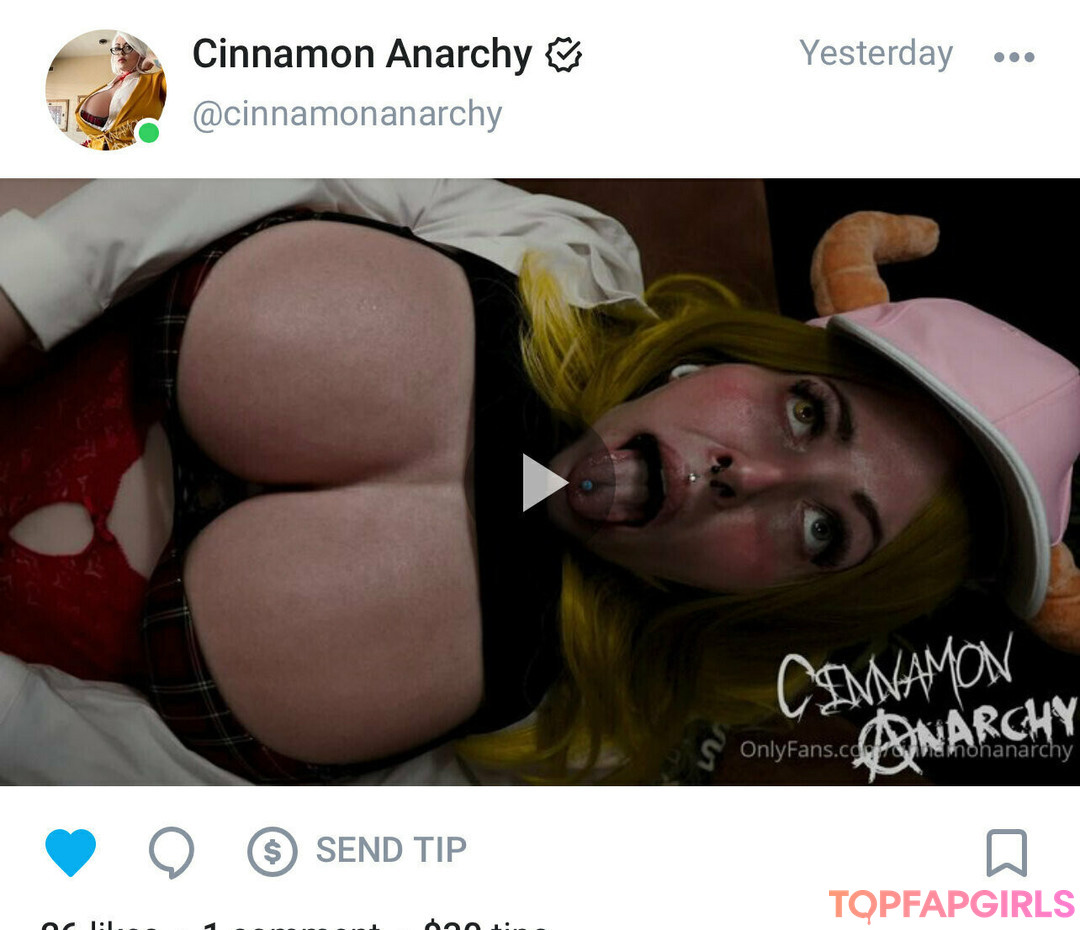 Foto desnuda filtrada de OnlyFans de Cinnamonanarchyfree #117 Foto desnuda filtrada de OnlyFans de Cinnamonanarchyfree #117