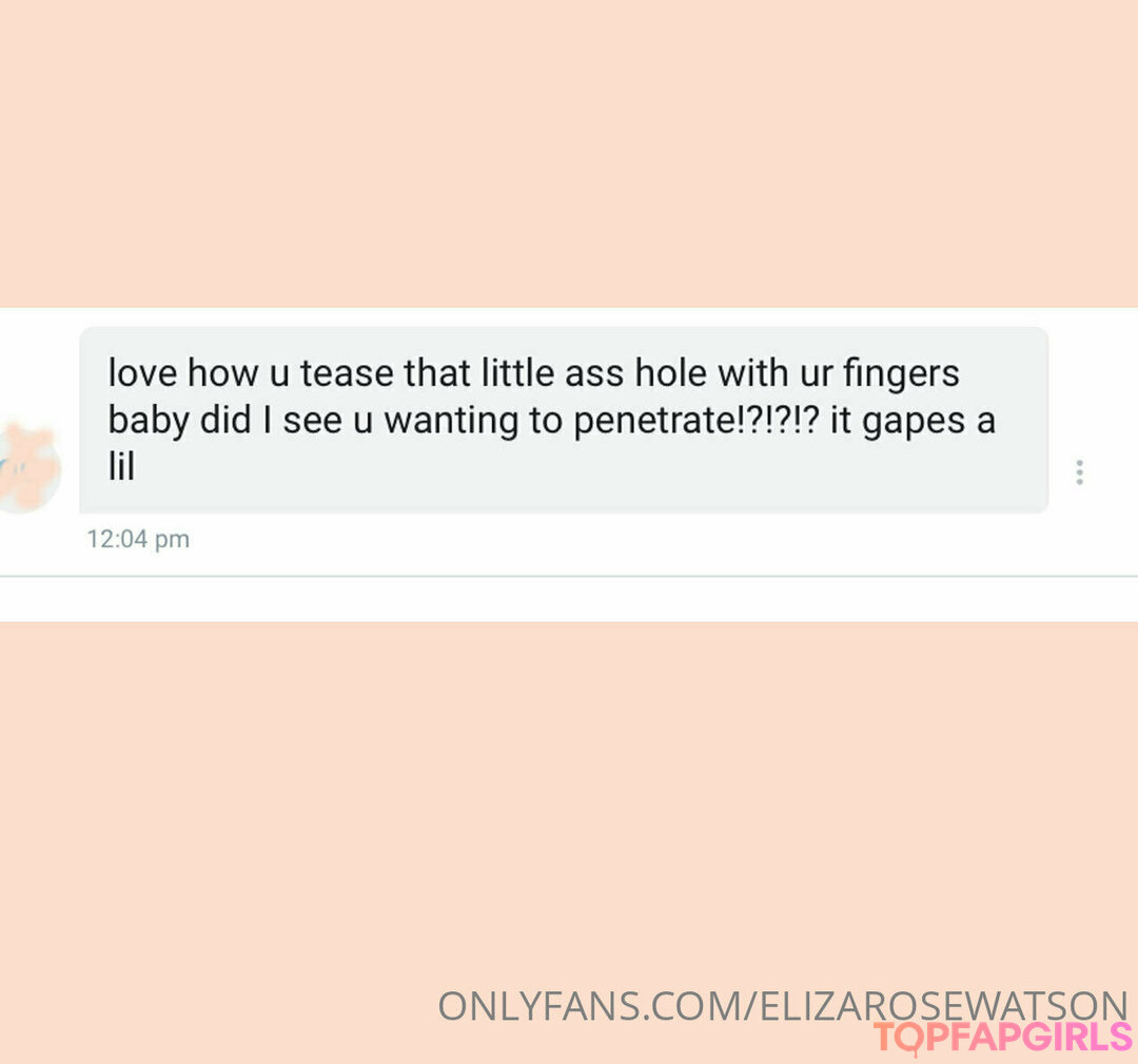 Foto desnuda filtrada de OnlyFans de Elizarosewatson #175 Foto desnuda filtrada de OnlyFans de Elizarosewatson #175