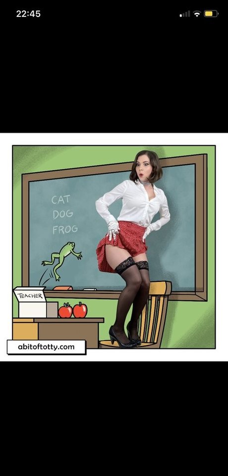 Foto desnuda filtrada de OnlyFans de Abitoftotty