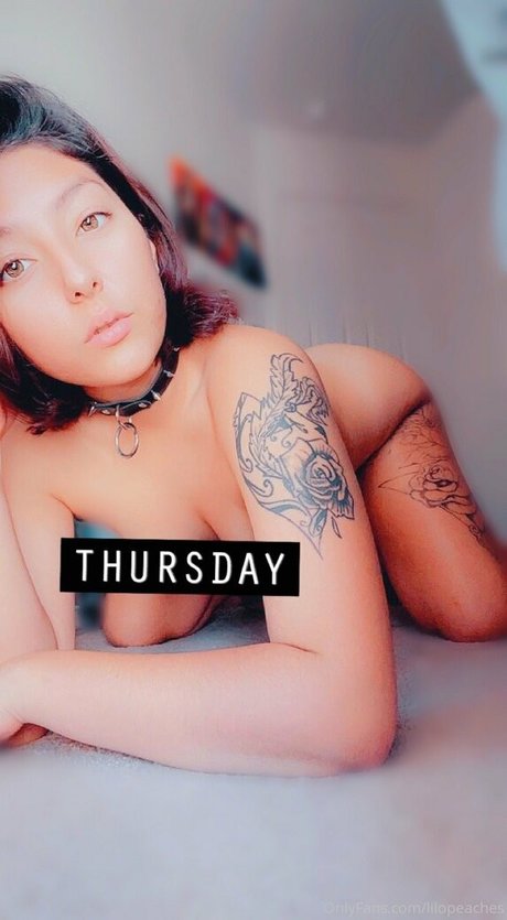 Foto desnuda filtrada de OnlyFans de Lilopeaches