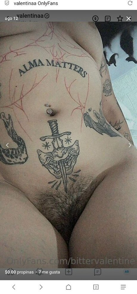 Foto desnuda filtrada de OnlyFans de Bittervalentine