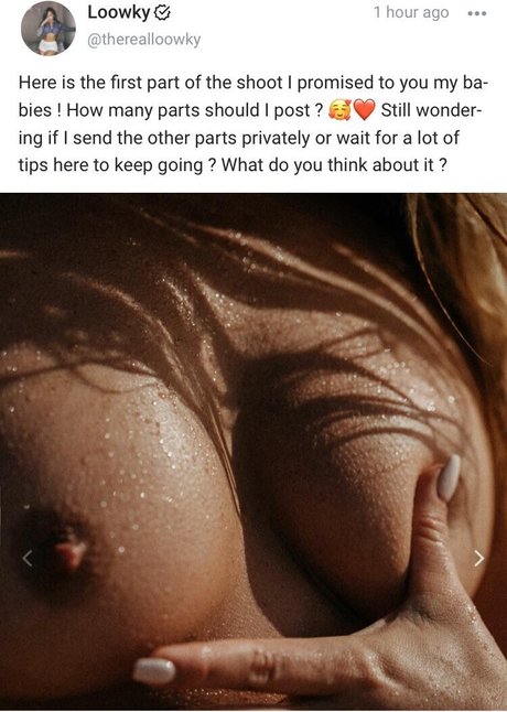 Foto desnuda filtrada de OnlyFans de Loowky