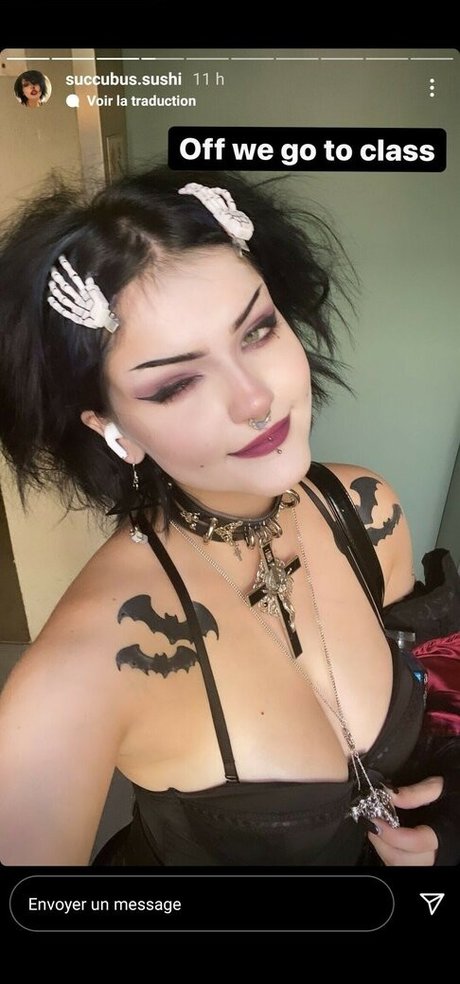 Foto desnuda filtrada de OnlyFans de Succubussushi