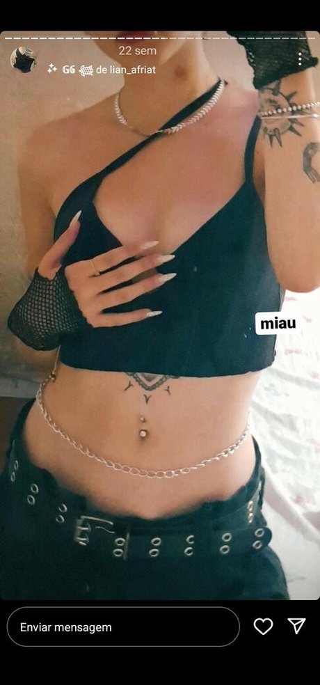 Foto desnuda filtrada de OnlyFans de Sah Santtos