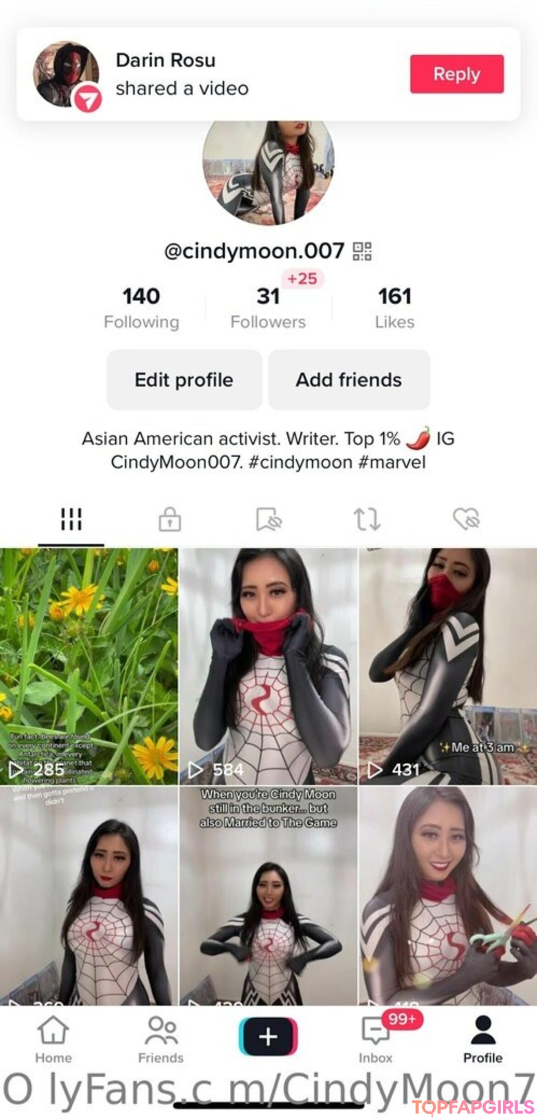 Foto desnuda filtrada de OnlyFans de Cindymoon7 #969 Foto desnuda filtrada de OnlyFans de Cindymoon7 #969