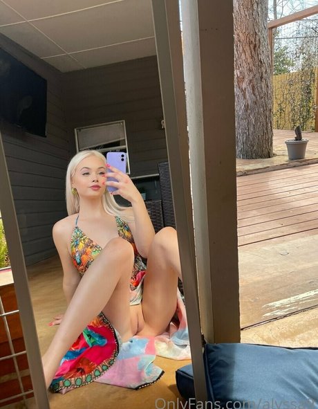 Foto desnuda filtrada de OnlyFans de Alyssa