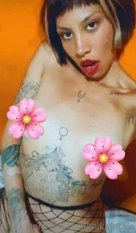 Foto desnuda filtrada de OnlyFans de mikafatale