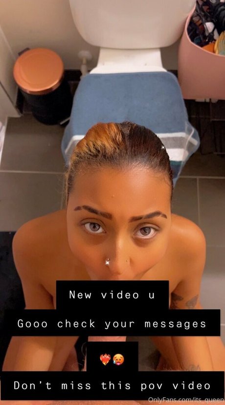 Foto desnuda filtrada de OnlyFans de Itsqueen
