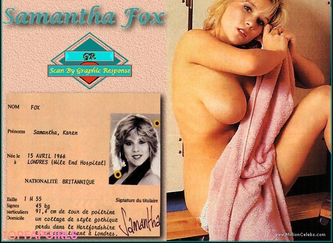 Foto desnuda filtrada de OnlyFans de Samantha Fox #76 Foto desnuda filtrada de OnlyFans de Samantha Fox #76